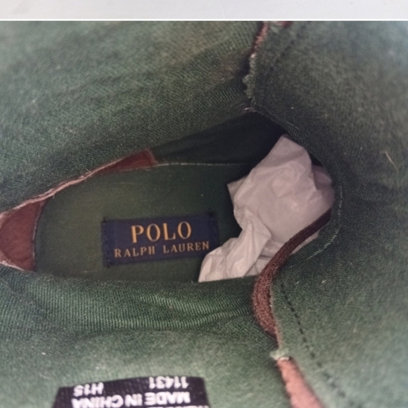 Polo Ralph Lauren Weybrook Boots Leather Mens Size 9D main image 7